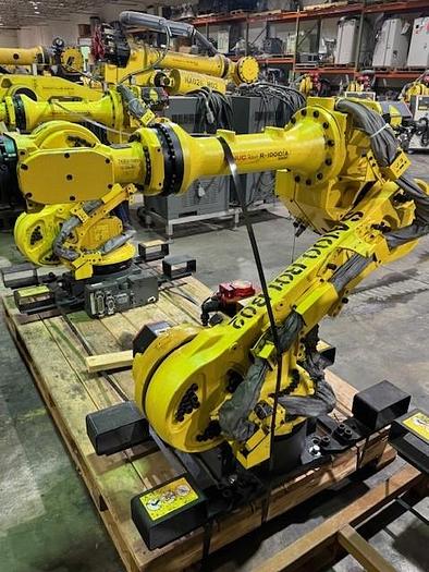 Used FANUC R-1000iA/100F 6 AXIS ROBOT WITH R30iB CONTROL FOR SALE