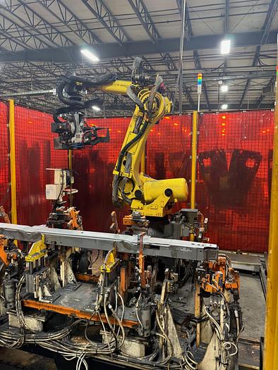Used FANUC R-2000iC/165F ROBOT WITH R-30iB CONTROLLERS