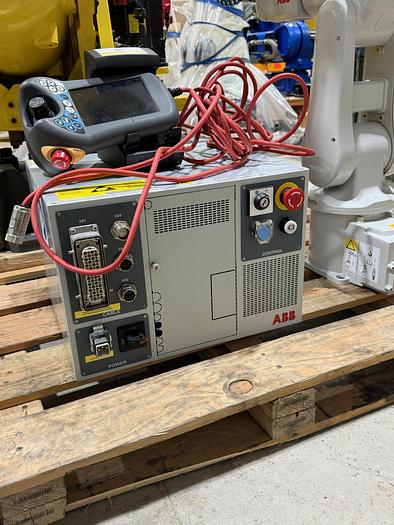 Used 2015 ABB IRB 120 WITH IRC5 CONTROLLER, PENDANT, CABLES, ONLY 25 HOURS