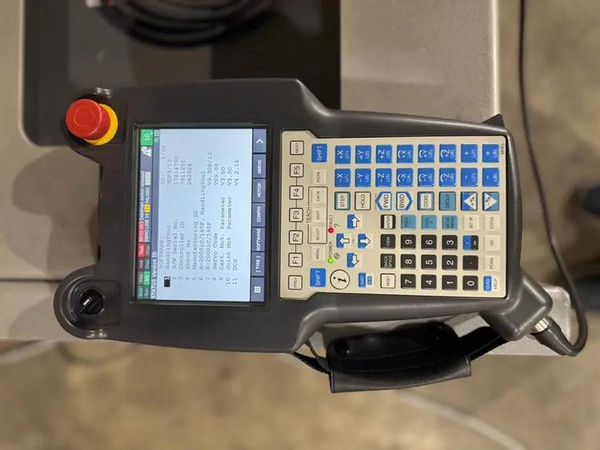 Used FANUC R-2000iC/165F 6 AXIS ROBOT WITH R-30iB PLUS CONTROLLER FOR SALE 