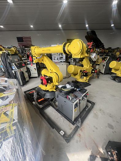 Used FANUC R-2000iC/125L 6 AXES ROBOT WITH FANUC R--30iB PLUS CONTROLLER
