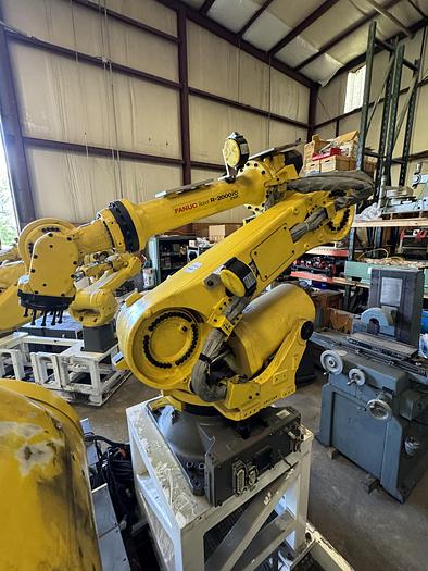 Used FANUC R-2000iC/210F 6 AXIS ROBOT WITH R-30iB CONTROLLER