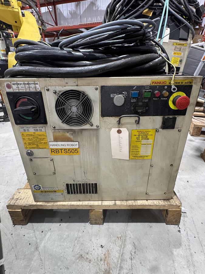 Used FANUC R-2000iB/165F 6 AXIS ROBOT WITH R-30iB CONTROL