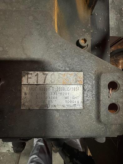 Used FANUC R-2000iC/165F ROBOT WITH R-30iB CONTROLLERS