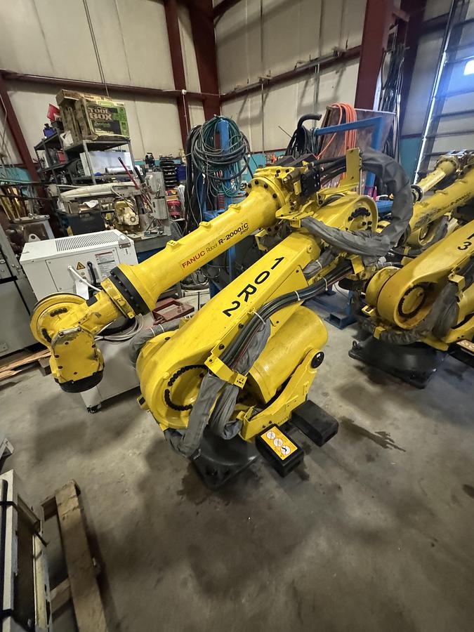 Used USED FANUC R-2000iC/210F 6 AXIS ROBOT R-30iB PLUS FOR SALE