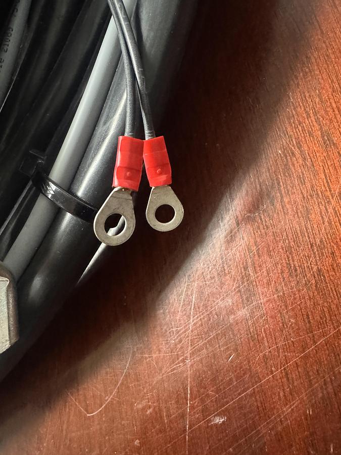 CABLE SET WITH RIMA CONNECTOR. RIMA CONNECTOR 320 AMP/ 150 VOLT 