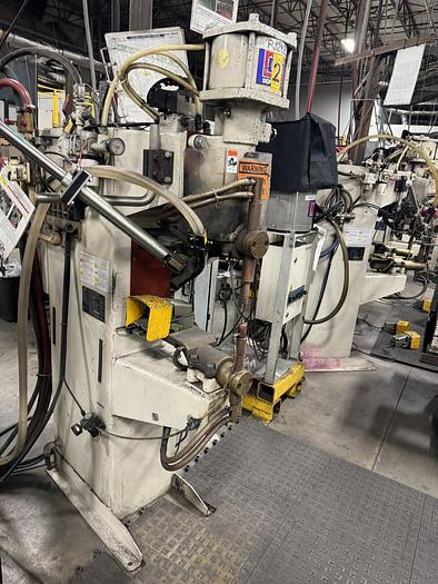 Used DENGENSHA NDZ-050-41BNU-R-D PROJECTION SPOT WELDERS 60 KVA NEW 2014, LIQUIDATION SALE