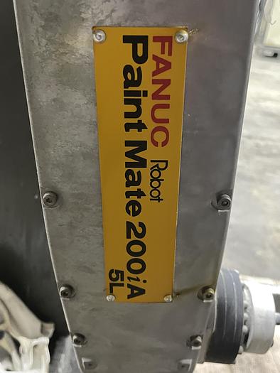 Used FANUC PAINT MATE 200iC/5L 6 AXIS ROBOT WITH R-30IB CONTROL FOR SALE