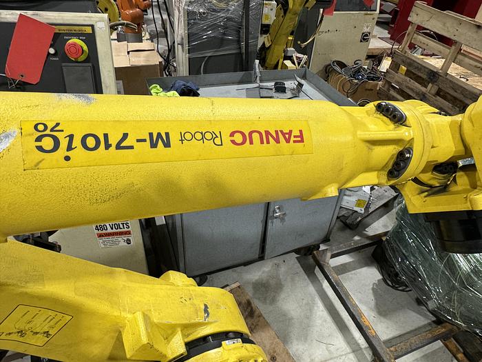 Used FANUC M-710iC/50 6 AXIS ROBOT WITH R-30iB CONTROLLER