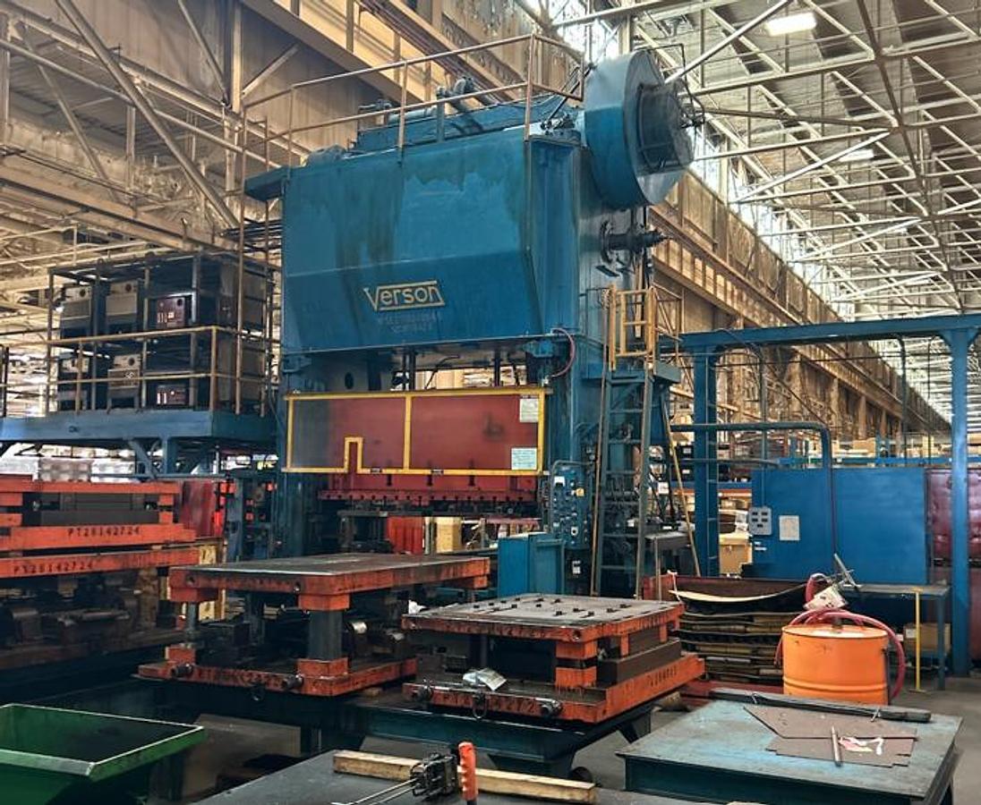 Used VERSON S2-500-108-60 SSDC PRESS