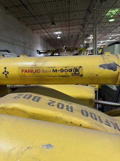 Used FANUC M-900iA/600 6 AXIS ROBOT WITH R-30iA CONTROLLER
