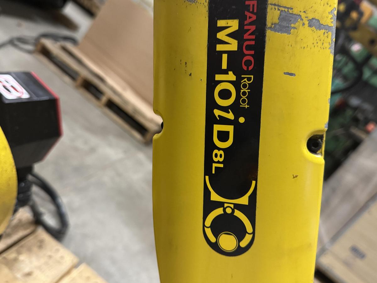 Used FANUC M-10iD/8L ROBOT WITH R30iB PLUS CONTROLLER, PENDANT, AND CABLES