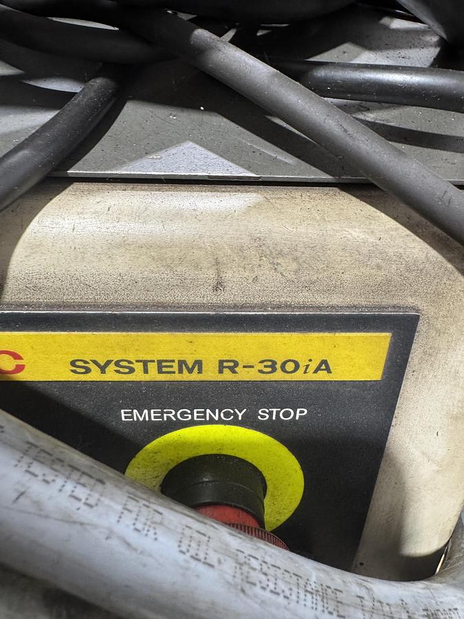 Used FANUC R-2000iB/165F 6 AXIS ROBOT WITH R-30iA CONTROLLER