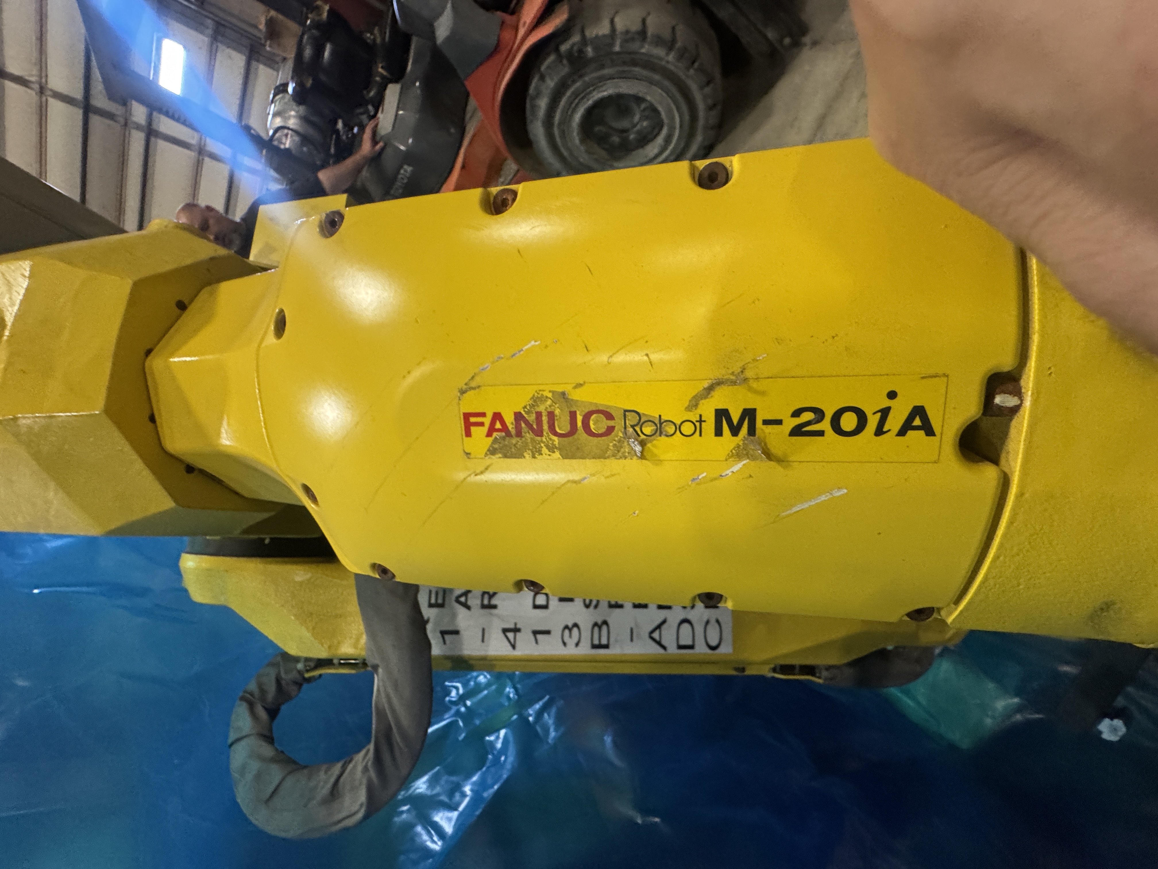 Used Fanuc M-20iA 6 Axis Industrial Robot With Fanuc R-30iB Plus Control