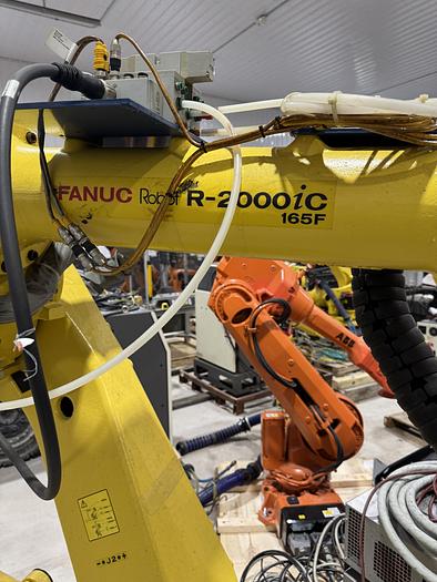 Used FANUC R-2000IC/165F 6 AXIS ROBOT WITH R-30iB CONTROLLER