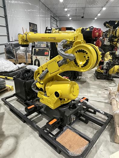Used FANUC R-2000iC/125L 6 AXES ROBOT WITH FANUC R--30iB PLUS CONTROLLER