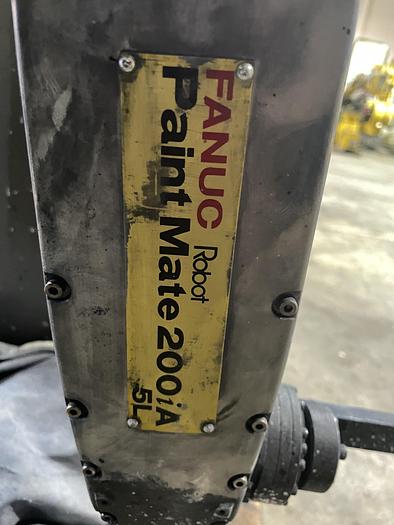 Used FANUC PAINT MATE 200iC/5L 6 AXIS ROBOT WITH R-30IB CONTROL FOR SALE