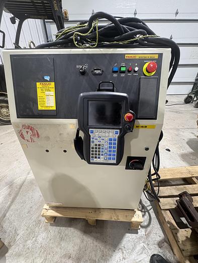 Used FANUC M16iB/20, WITH R30iA CONTROLLER, PENDANT, CABLES, UNDER 300 HOURS OF USE