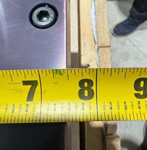 Used MECHATRONIC 56" TRAVLE LINEAR RAIL/RTU FOR LR MATE 200iD ROBOTS W/ FANUC SERVO MOTOR AND CABLES