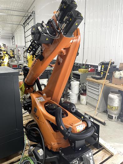 Used KUKA KR 150 R3700 ULTRA K 6 AXIS ROBOT, KR C4 NA CONTROLLER, QUICK DISCONNECT END EFFECTOR