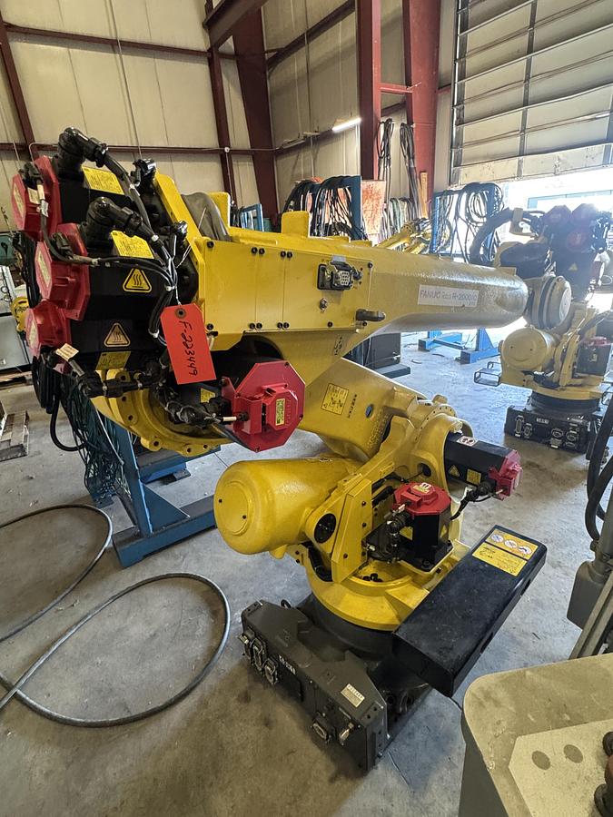 Used FANUC R-2000iC/210L 6 AXIS LONG REACH ROBOT R-30iB PLUS CONTROLLER FOR SALE