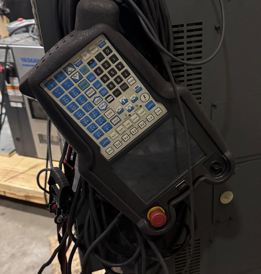 Used Fanuc M-710iC/12L 6 Axis 3 Meter Reach Plasma Cutting Robot With R-30iB Plus Control
