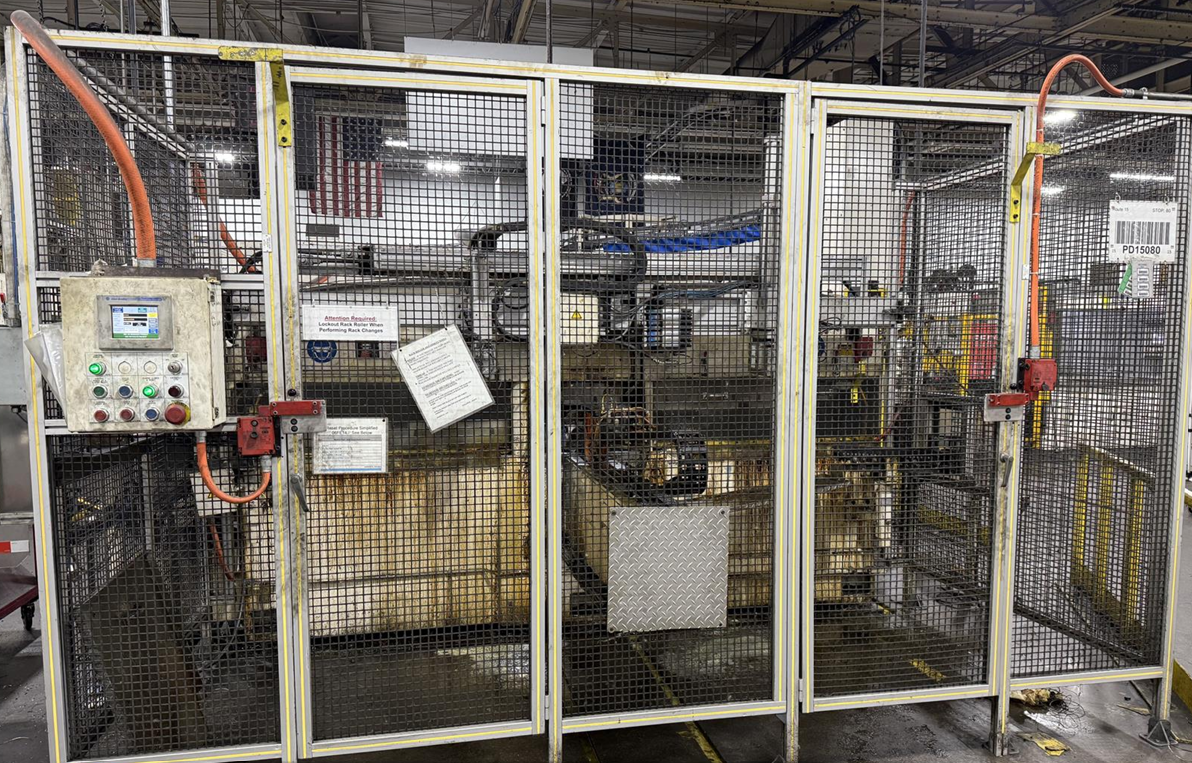 Used ANDERSON COOK MODEL 350S 48" SPLINE ROLLER NEW 1986