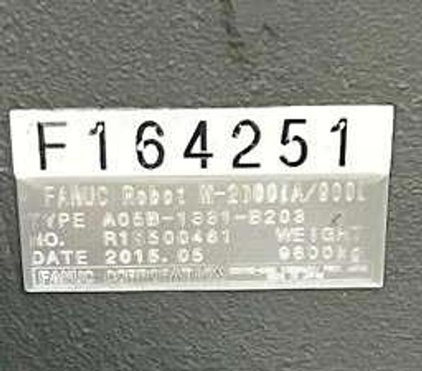 Used FANUC M2000iA/900L 6 AXIS MONSTER ROBOT WITH R30iB CONTROLLER 900 kg x 4683 mm REACH