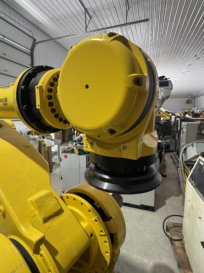 Used Fanuc M-900iB/360 Robot, R-30iB Plus Controller, 2020, Warranty