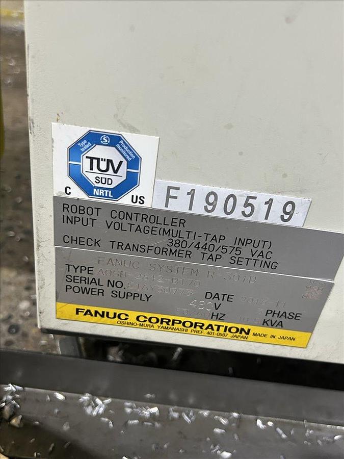 Used FANUC GANTRY ROBOT CELL 90' TRAVEL WITH 2 FANUC R-2000iB/220U ROBOTS INSTALLED 2022