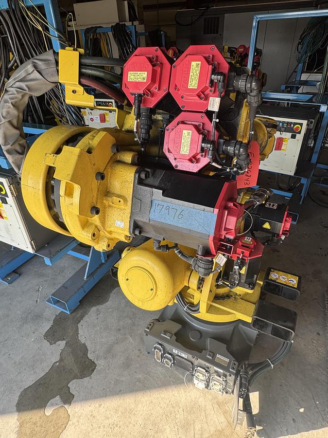 Used USED FANUC R-2000iC/210F 6 AXIS ROBOT R-30iB PLUS FOR SALE