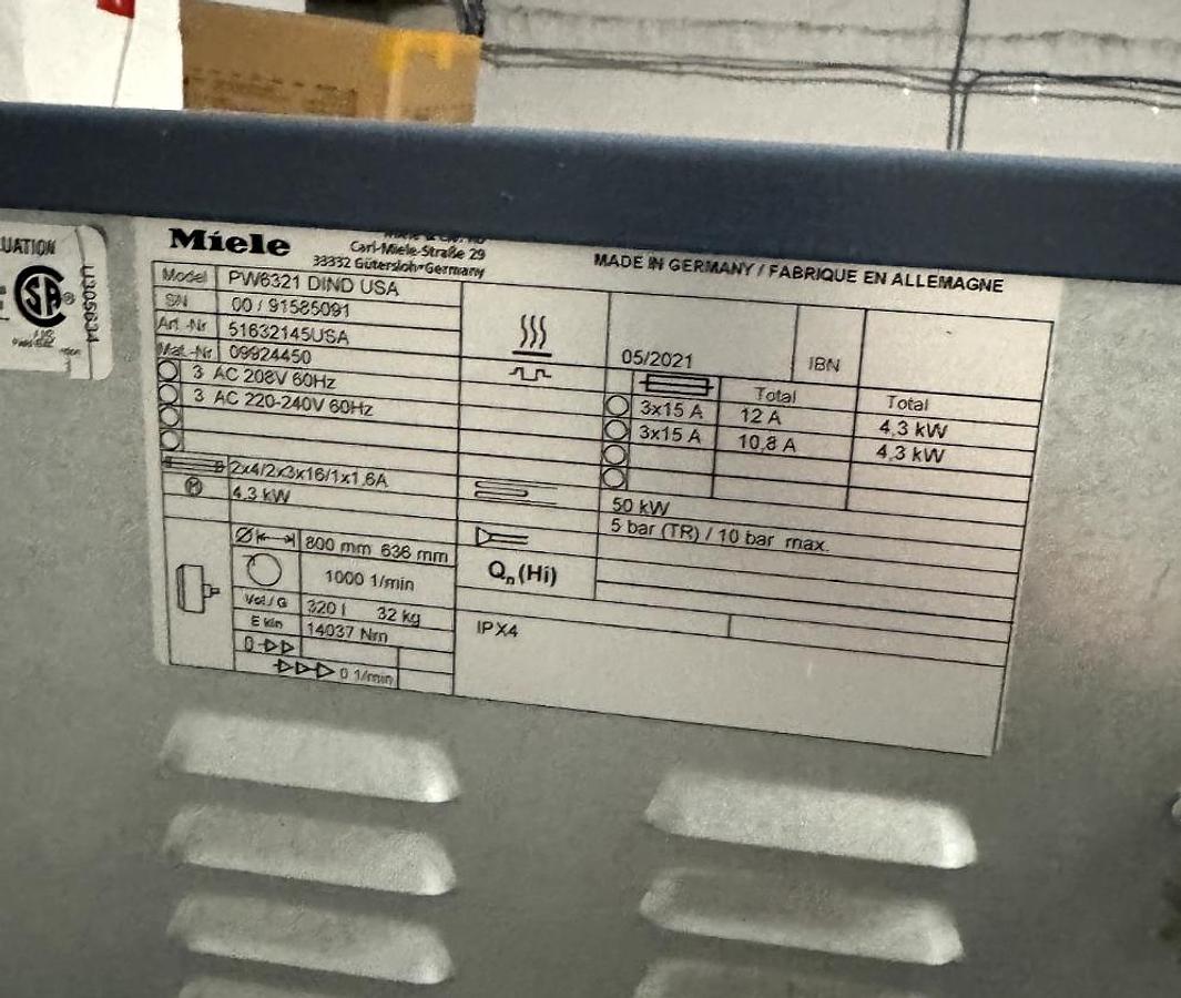 Used Meile - Firebird Industrial FIP Pretreat Washer/Dryer System Direct To Garment Printing