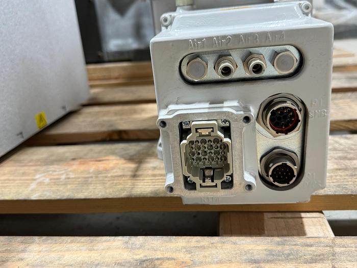 Used 2015 ABB IRB 120 WITH IRC5 CONTROLLER, PENDANT, CABLES, ONLY 25 HOURS