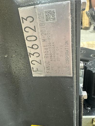 Used FANUC M-20iB/25 6 AXIS ROBOT WITH R-30iB PLUS CONTROLLER