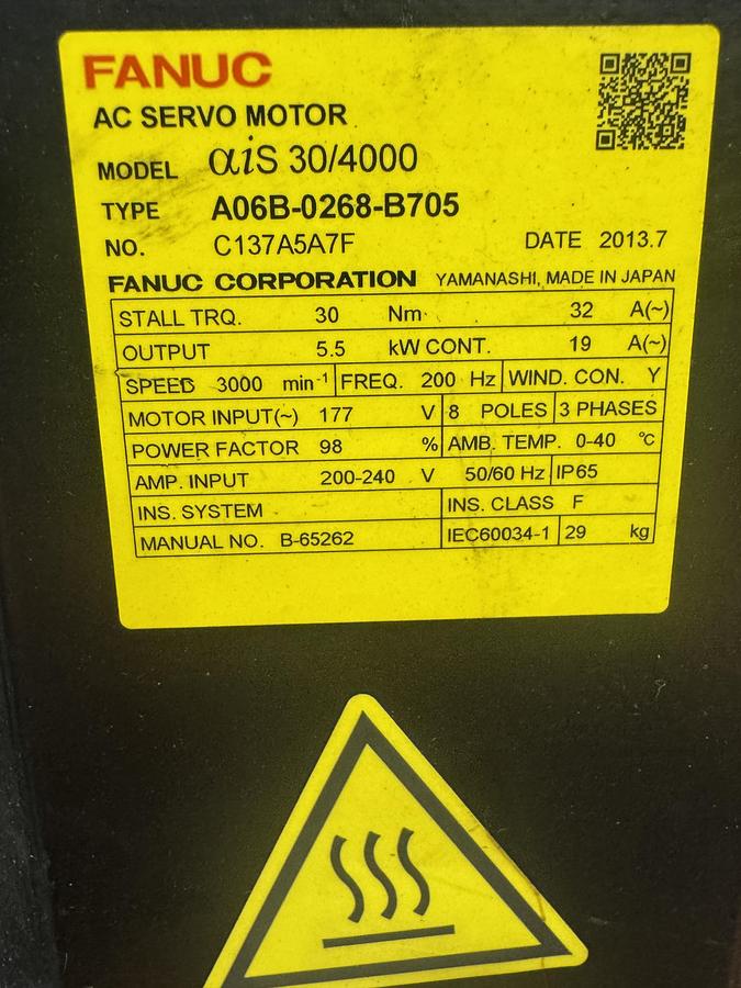 Used FANUC R-2000iB/125L ROBOT STAND MOUNTED ON 61' FANUC GEN VI RTU WITH R-30iB CONTROLLER