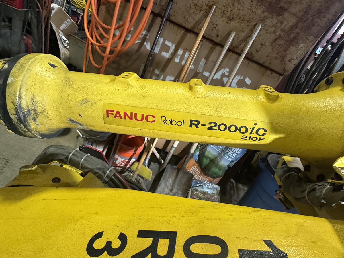Used USED FANUC R-2000iC/210F 6 AXIS ROBOT R-30iB PLUS FOR SALE