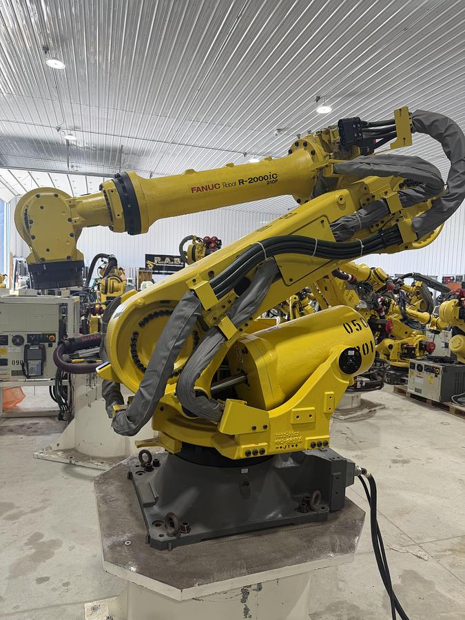 Used FANUC R-2000iC/210F robot, R-30iB Plus Controller, 2019, Used