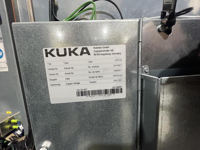 Used KUKA KR16-6 ROBOTIC TUBE BENDING CELL WITH KRC4 CONTROLLER, TEACH PENDANT, CABLES