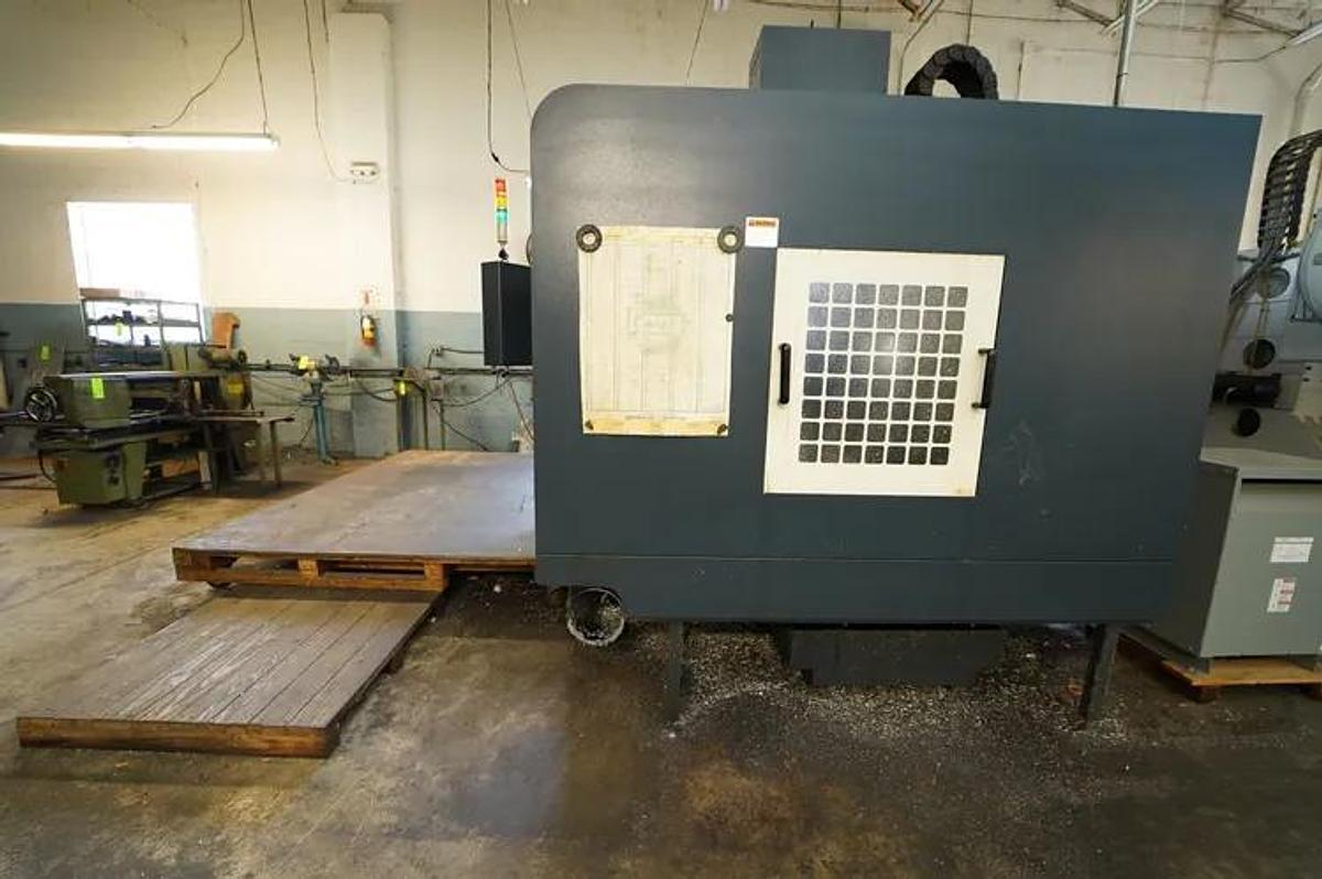 Used JOHNFORD VMC-1600HD 63" X 33" X 28" FANUC 0iMB CONTROL 10,000 RPM 50 TAPER