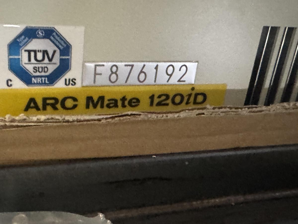 FANUC ARCMATE 120iD WITH R-30iB PLUS WITH 2 AUX AXIS DRIVES AND MOTORS