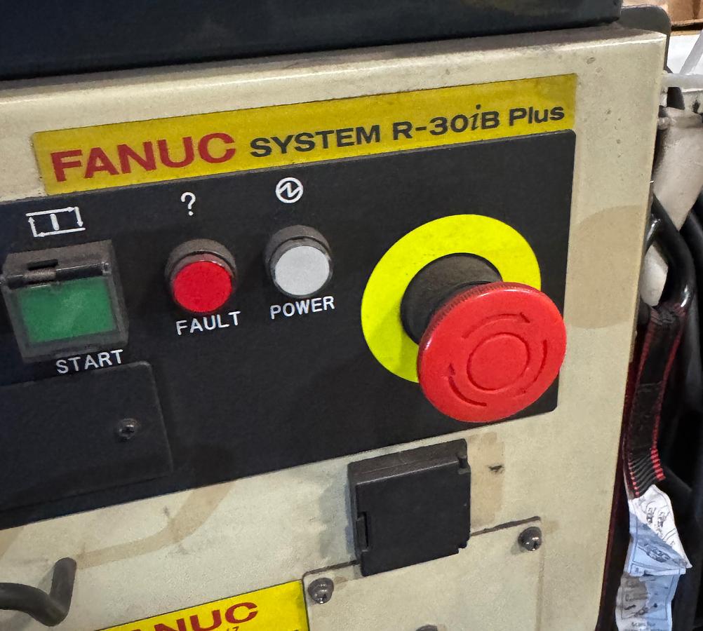 Used Fanuc M-710iC/12L 6 Axis 3 Meter Reach Mig Welding Robot With R-30iB Plus Control