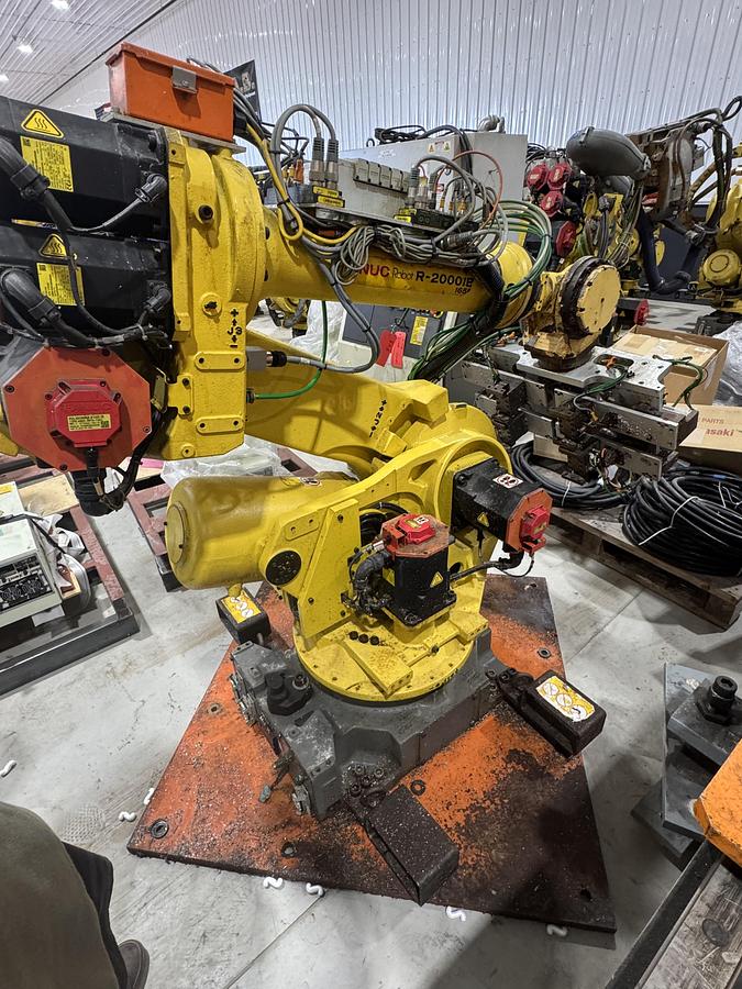 Used FANUC R-2000iB/165F 6 AXIS ROBOT WITH R-30iB CONTROL