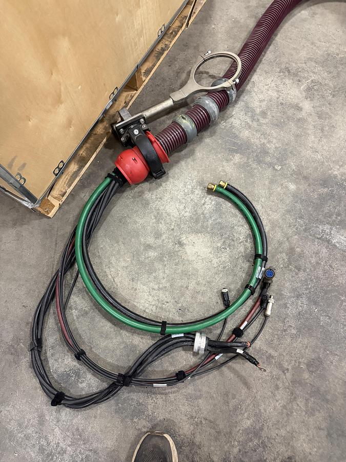 Used Becker Robot Dress Pack. Came off a Fanuc R2000iC/210F Robot