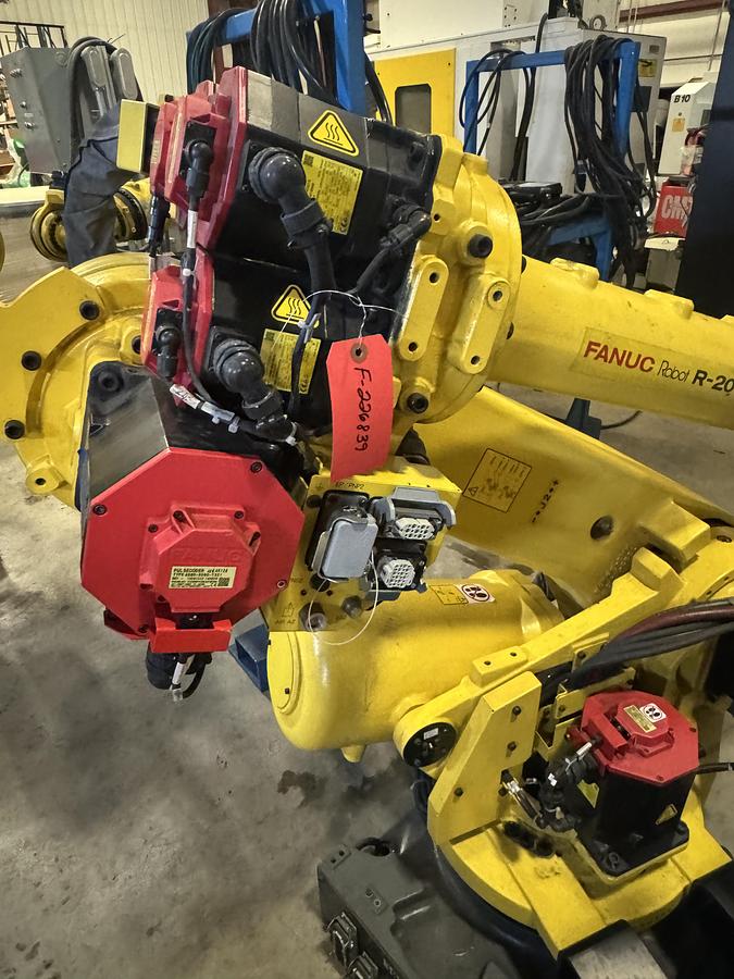 Used USED FANUC R-2000iC/210F 6 AXIS ROBOT R-30iB PLUS FOR SALE