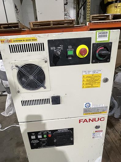 Used FANUC PAINT MATE 200iC/5L 6 AXIS ROBOT WITH R-30IB CONTROL FOR SALE