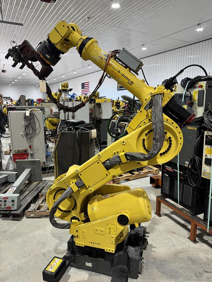 Used FANUC R-2000iB/165F 6 AXIS ROBOT WITH R-30iA CONTROLLER