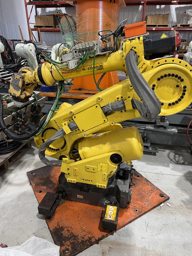 Used FANUC R-2000iB/165F 6 AXIS ROBOT WITH R-30iB CONTROL