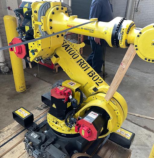 Used FANUC R-1000iA/100F ROBOT WITH R-30iB CONTROLLER