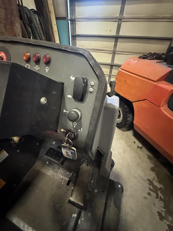 Used NAUTILUS POWER BOSS FLOOR SCRUBBER LP GAS POWERED KUBOTA WG1605L