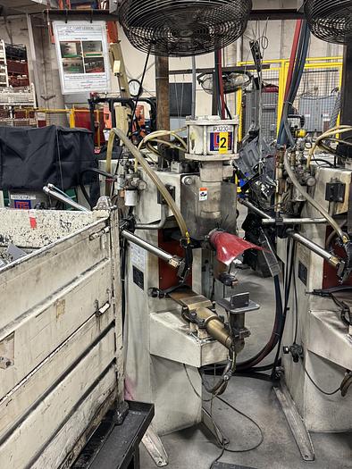 Used DENGENSHA NDZ-050-41BNU-R-D PROJECTION SPOT WELDERS 60 KVA NEW 2014, LIQUIDATION SALE